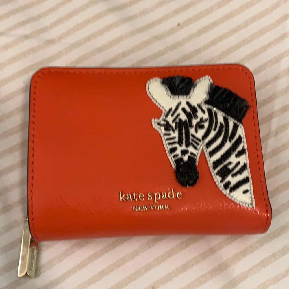 Kate Spade zebra wallet
